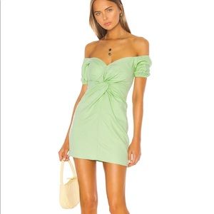 Camila Coelho Georgie Dress in Mint